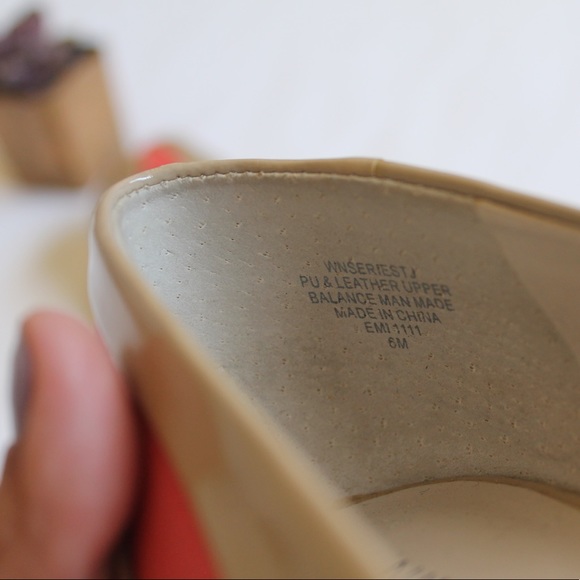 NINE WEST PEEP TOE HEELS - Picture 6 of 6